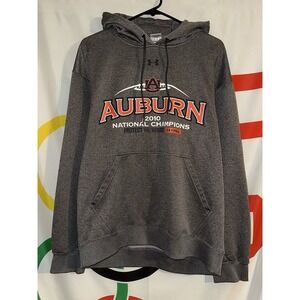 Under Armour Auburn Tigers 2010 National Champions Hoodie Medium Football